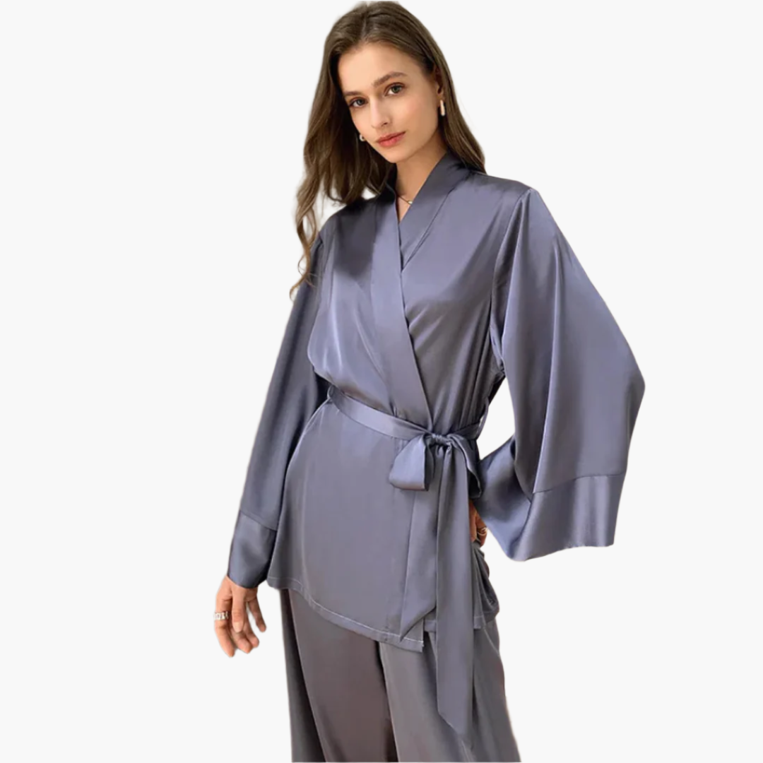 Zweiteilig mit Kimono